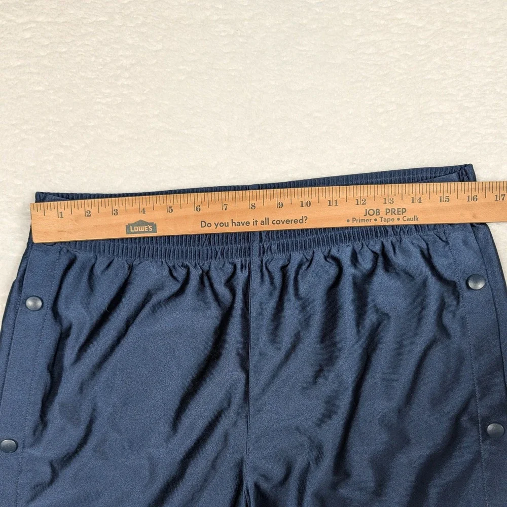 Vintage Nike Tearaway Track Pants Mens Medium Navy Shiny Dazzle Breakaway 90s‎